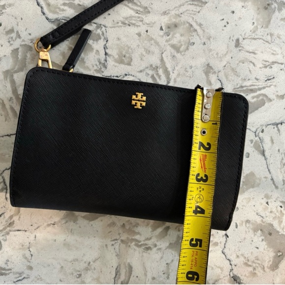 Tory Burch Black Wristlet with Gold Accent - Picture 6 of 8